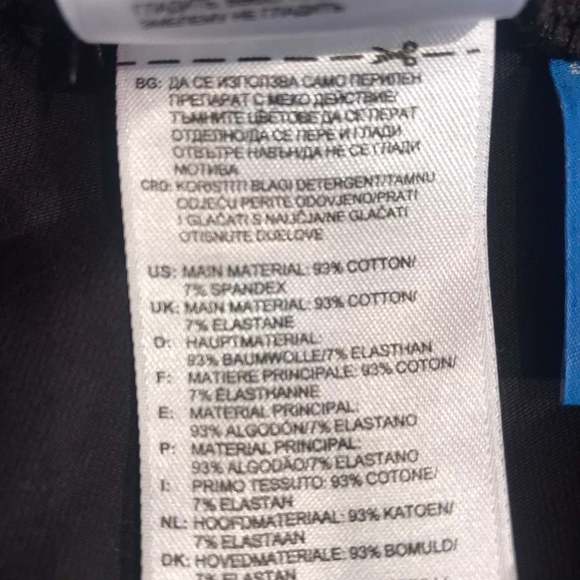 Adidas Three Stripe Cotton Leggings XS - Picture 9 of 10